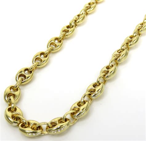 gucci link chain 14k gold
